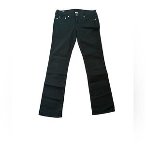 True Religion low rise Black Flare Jeans